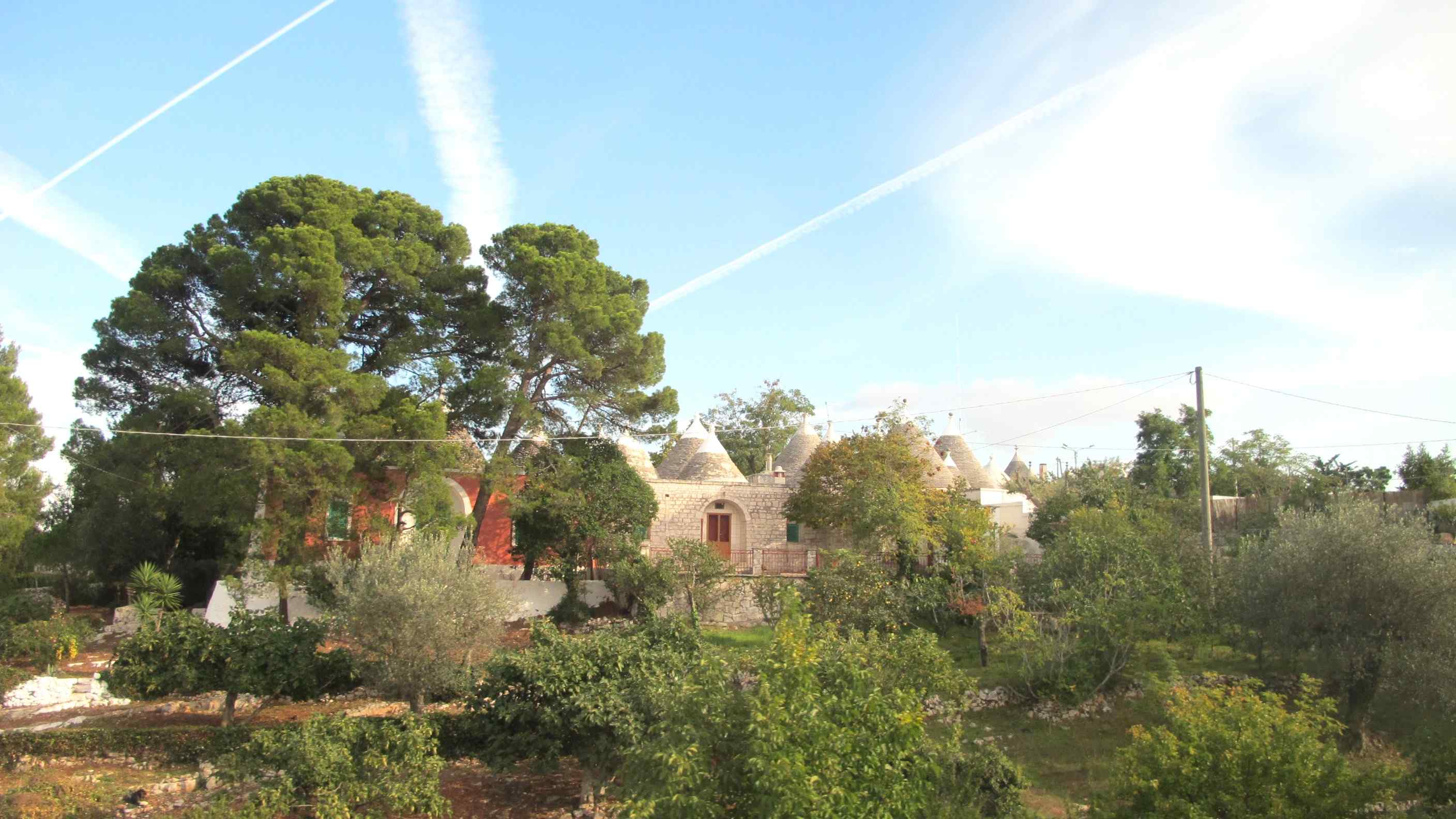 Trullo an Apulian dry stone hut with a conical roof